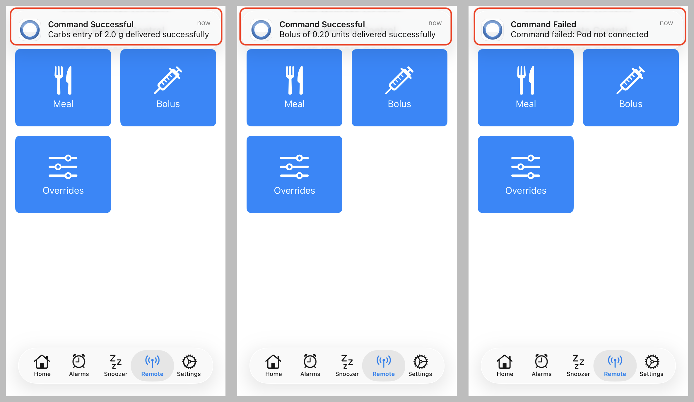 remote real-time-notifications 