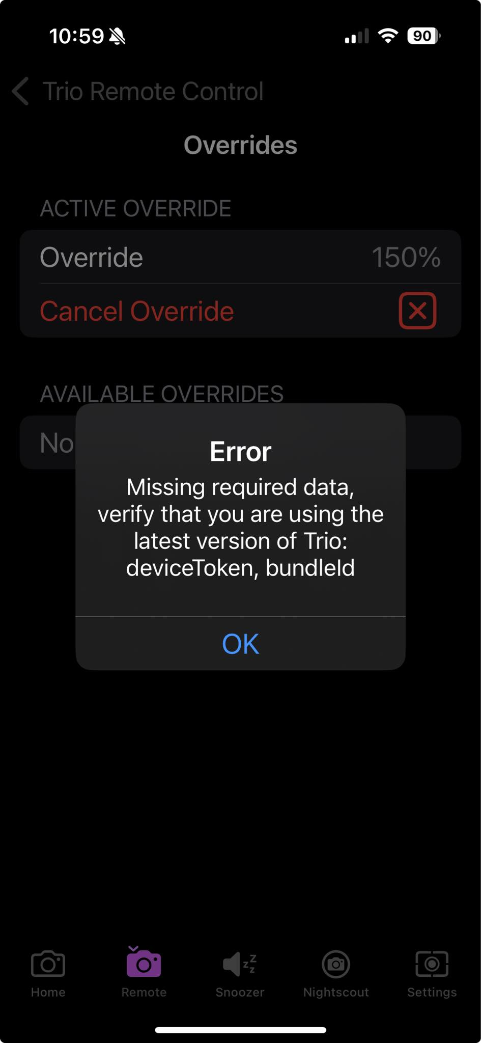 LoopFollow settings