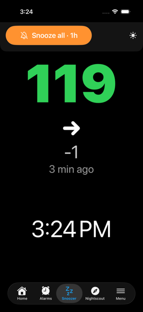 Snoozer screen